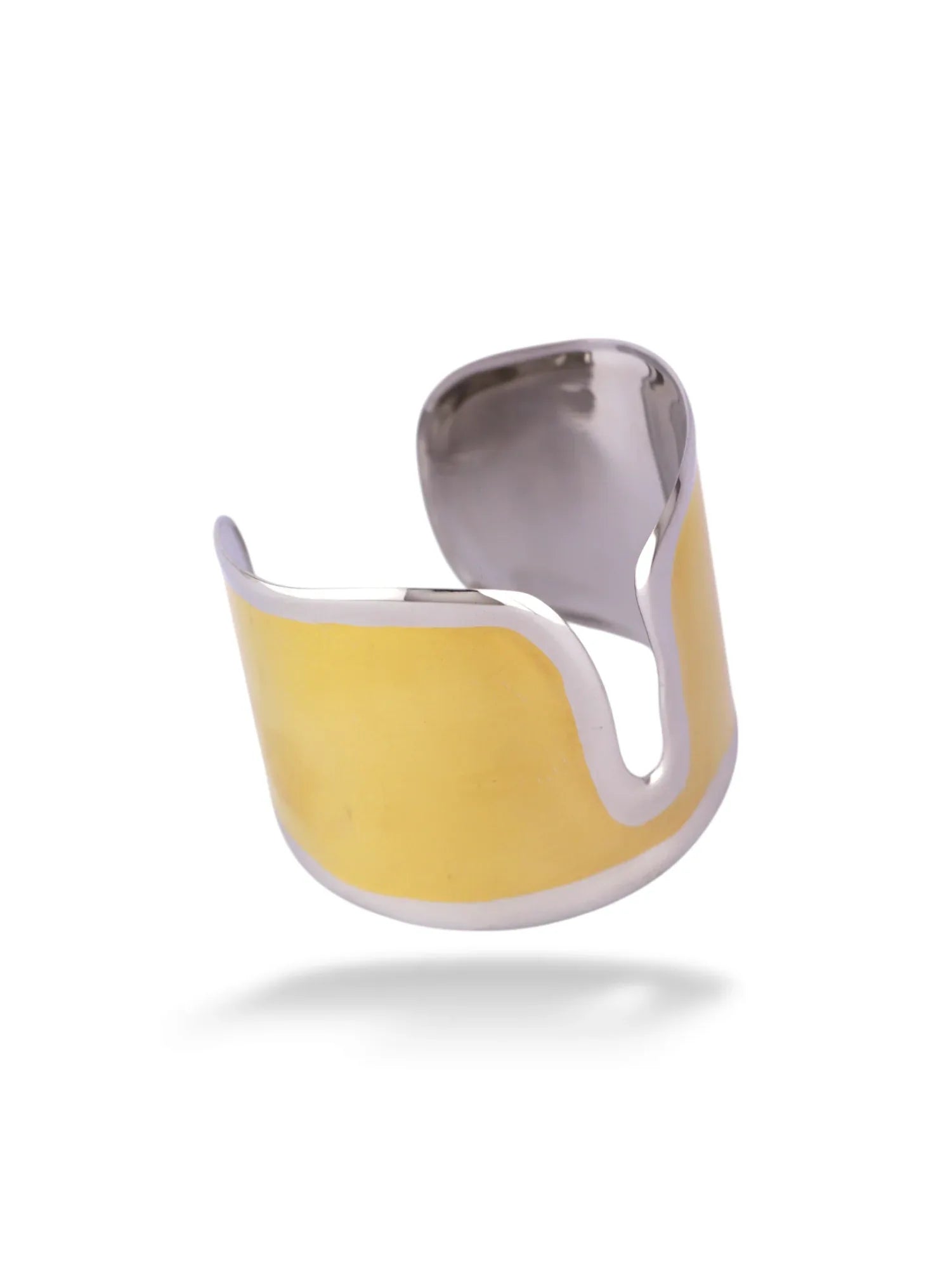 Elegant Quadruple Golden Cuff Bangle - Doulaat