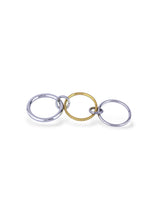 Interlinked Two Tone Circle Band Ring - Doulaat