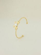 Pearl Blossom Bangle