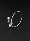 Knot Bangle with Sparkles