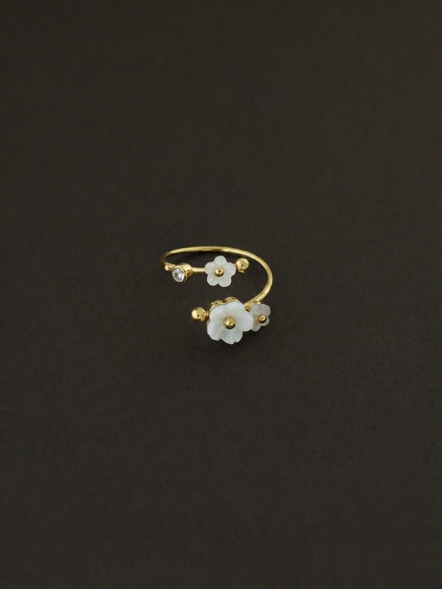 Delicate Garden Open Ring