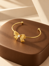 Ribbon Cuff Bangle