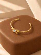 Pearl Blossom Bangle