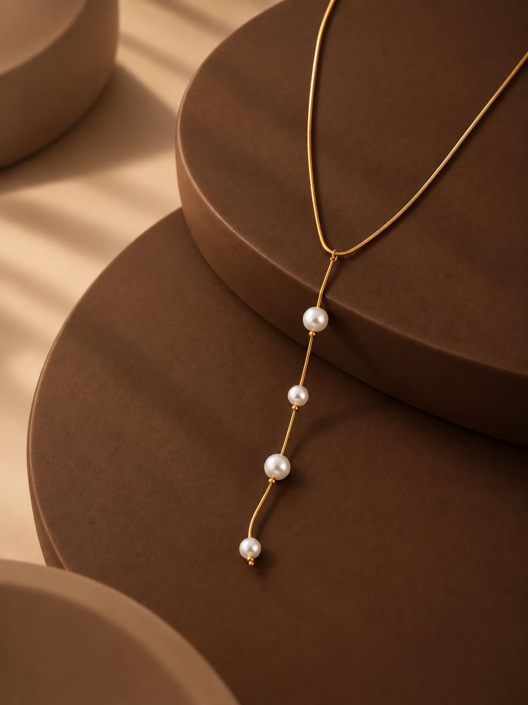 Pearl Drop Lariat