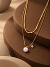 Lumi Pearl Layered Necklace