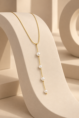 Pearl Drop Lariat