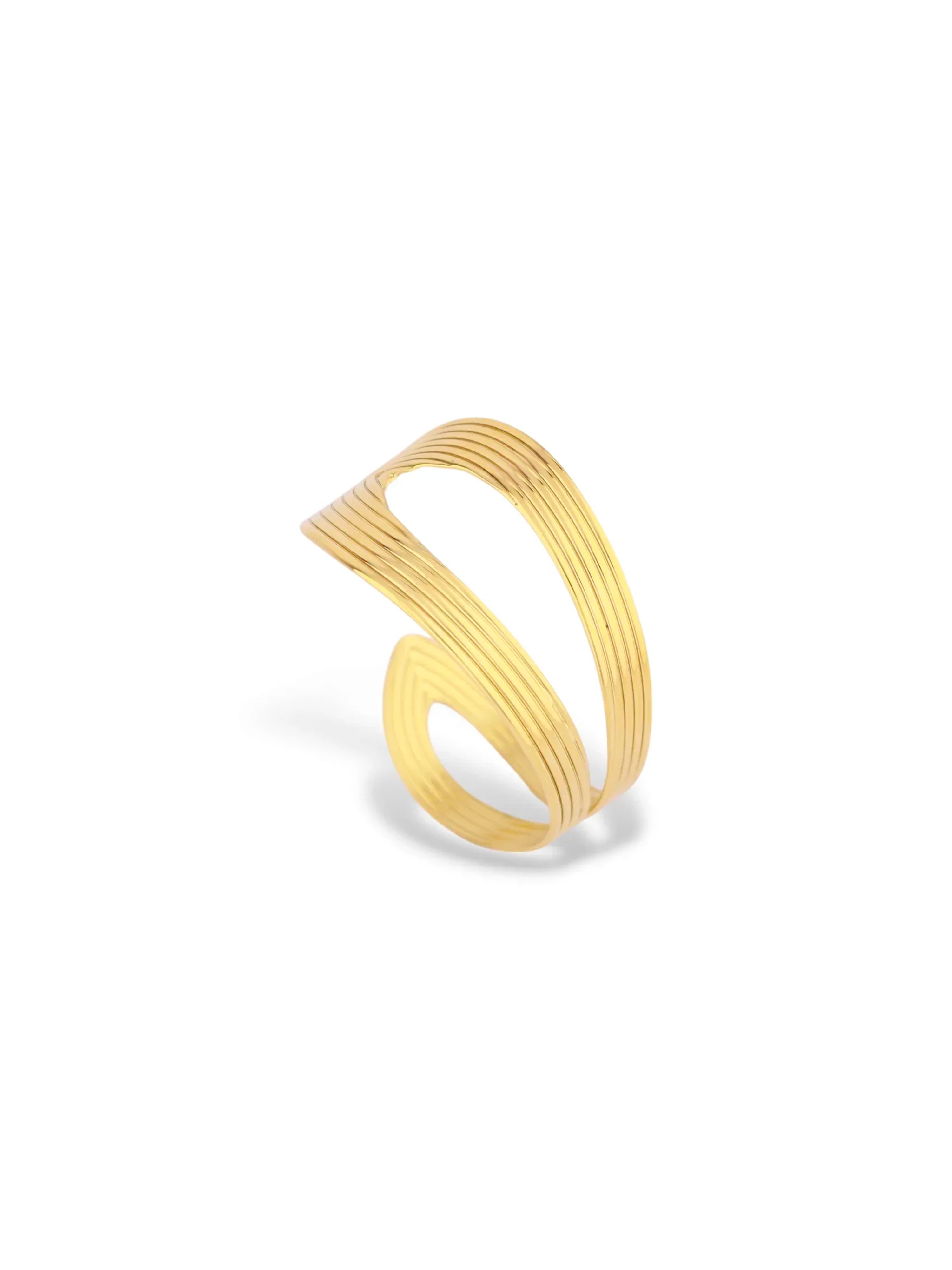 Twin Double Band Bangle