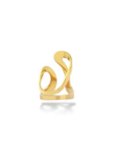 Twin Curve Open Ring