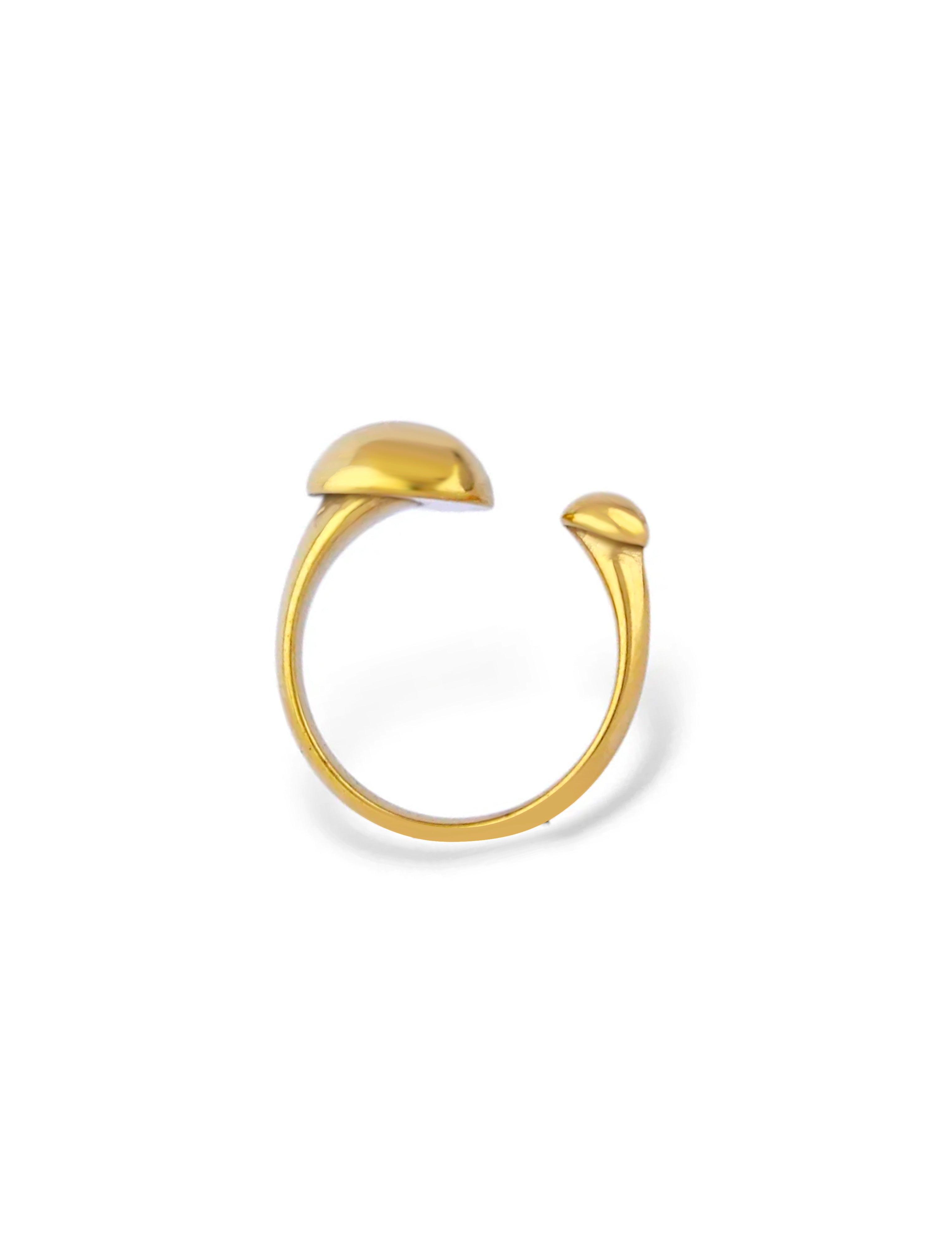 Open End Promise Style Ring