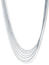 Elegant Multi-Strand Layered Gold Snake Chain Necklace