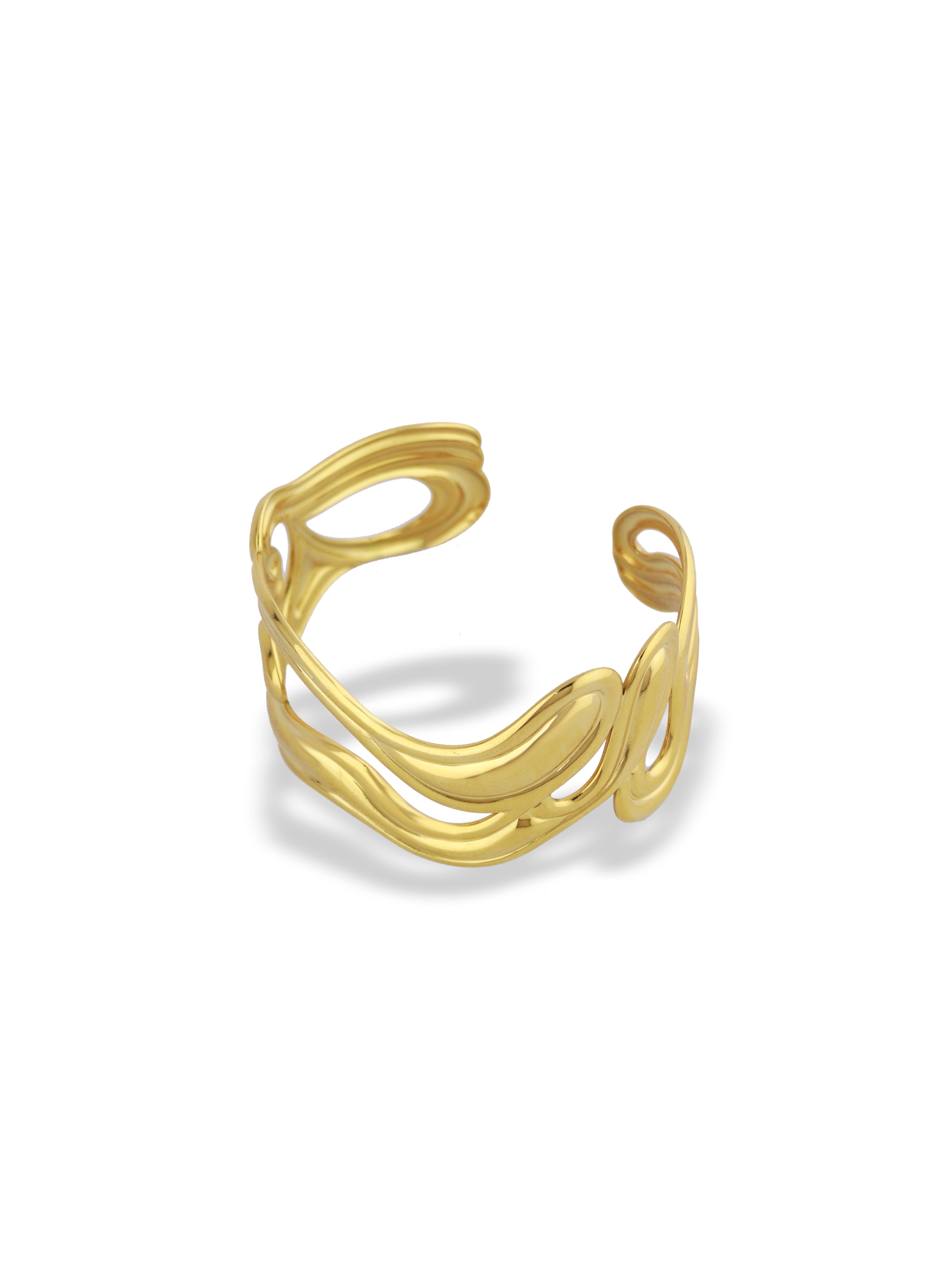 Flow Wave Bangle