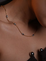 Silver Beads Necklace