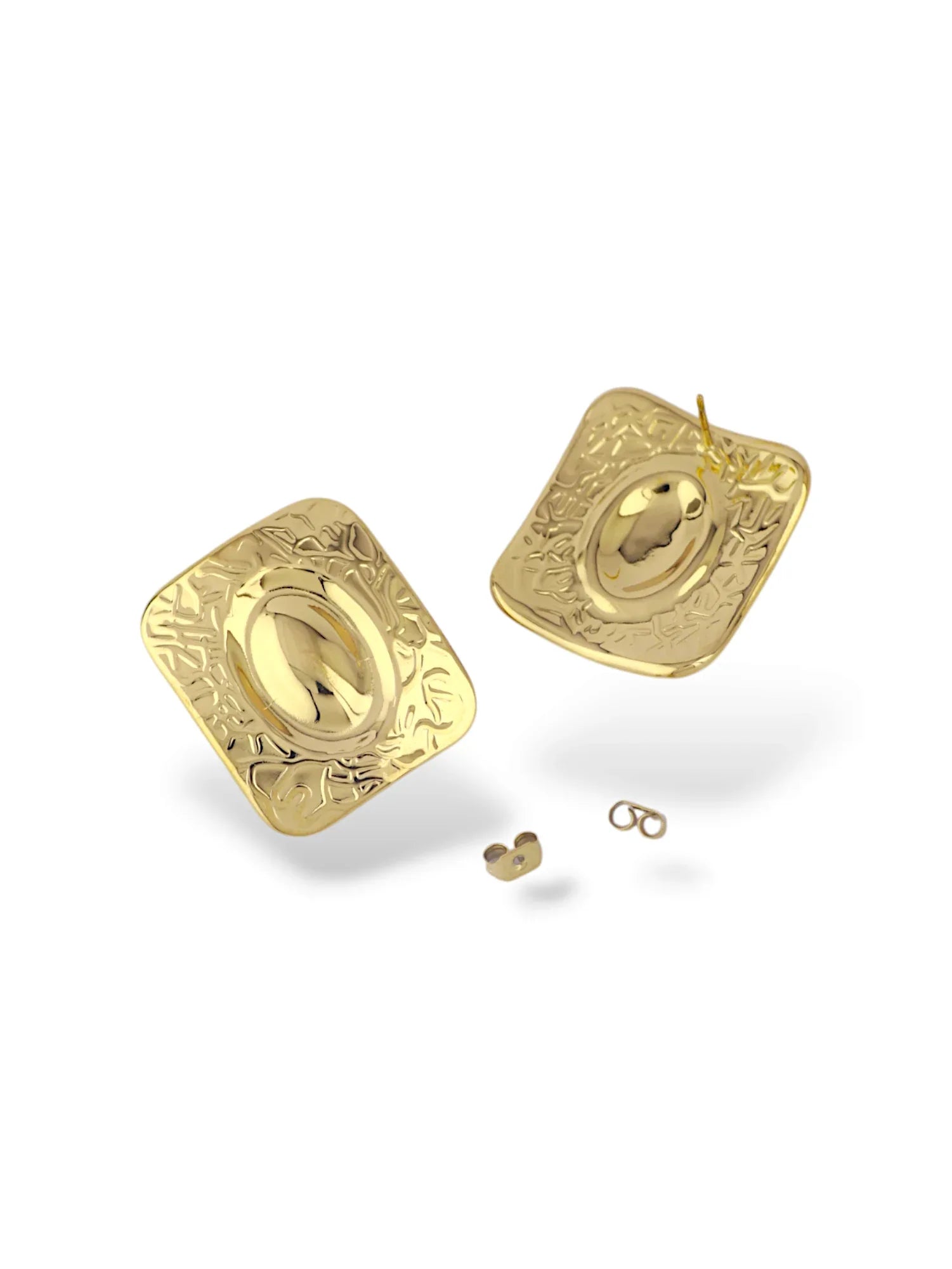 Elegant Box Stud Earrings for Stylish Daily Wear - Doulaat