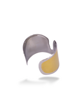 Elegant Quadruple Golden Cuff Bangle