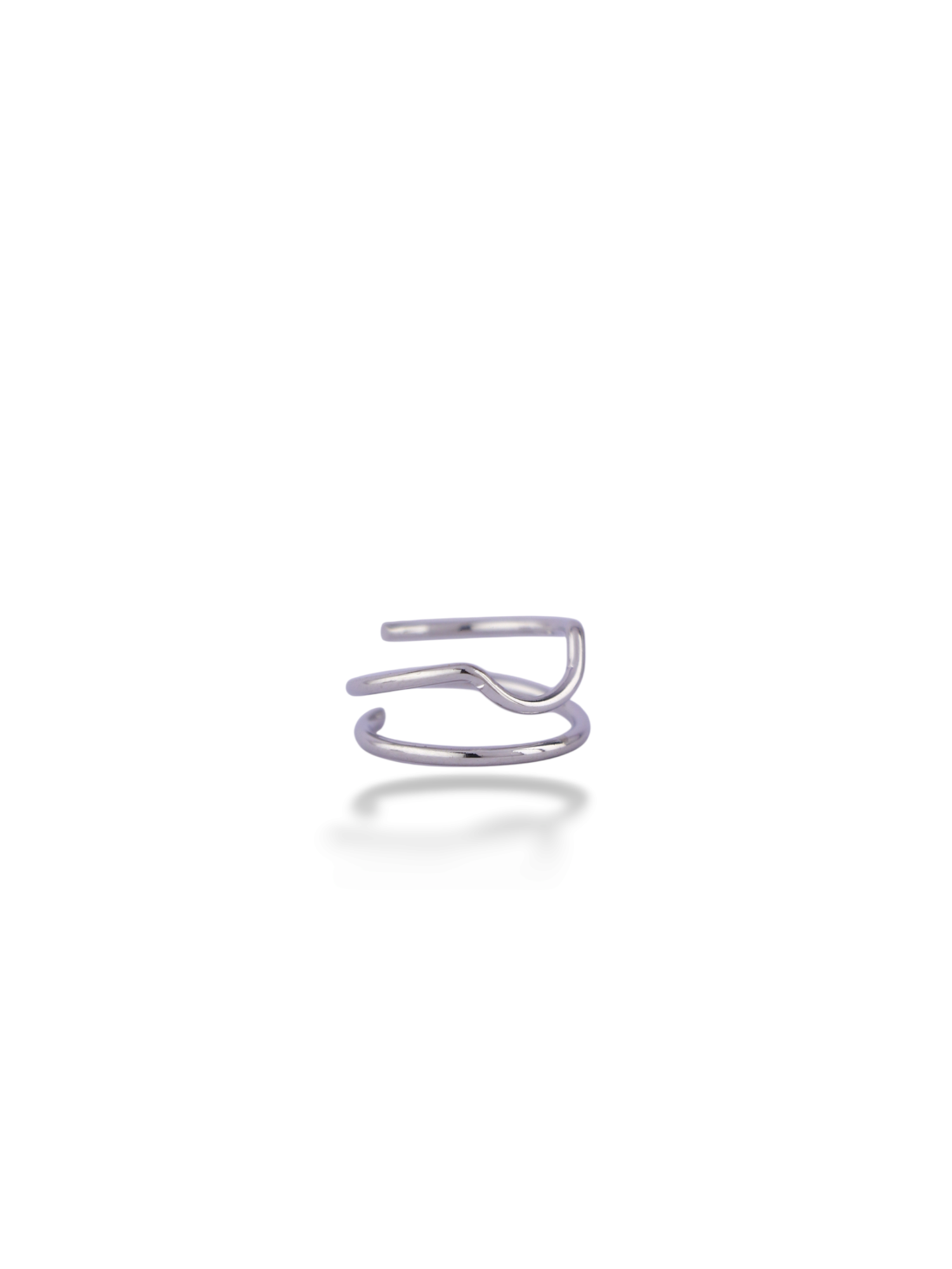 Wavy Intertwined Nailring