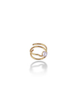 Pearl Twisted Band Ring - Doulaat