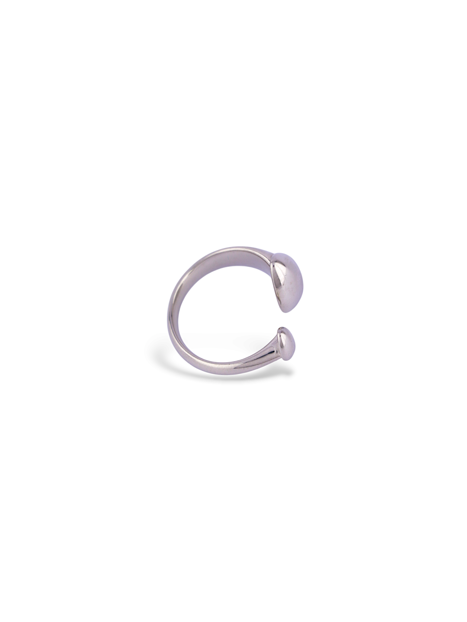 Soft Arc Open Ring