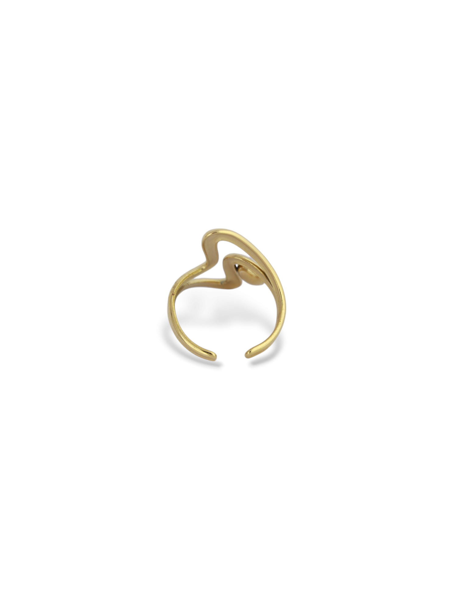 Ivory Pearl Wave Ring