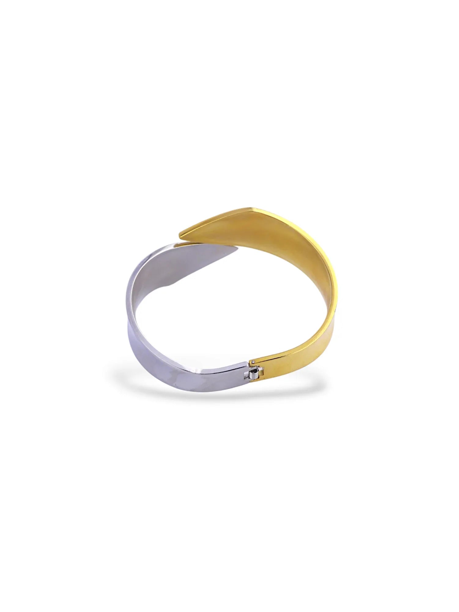 Unique Gold and Silver Mixed Metal Vinea Duo Band - Doulaat
