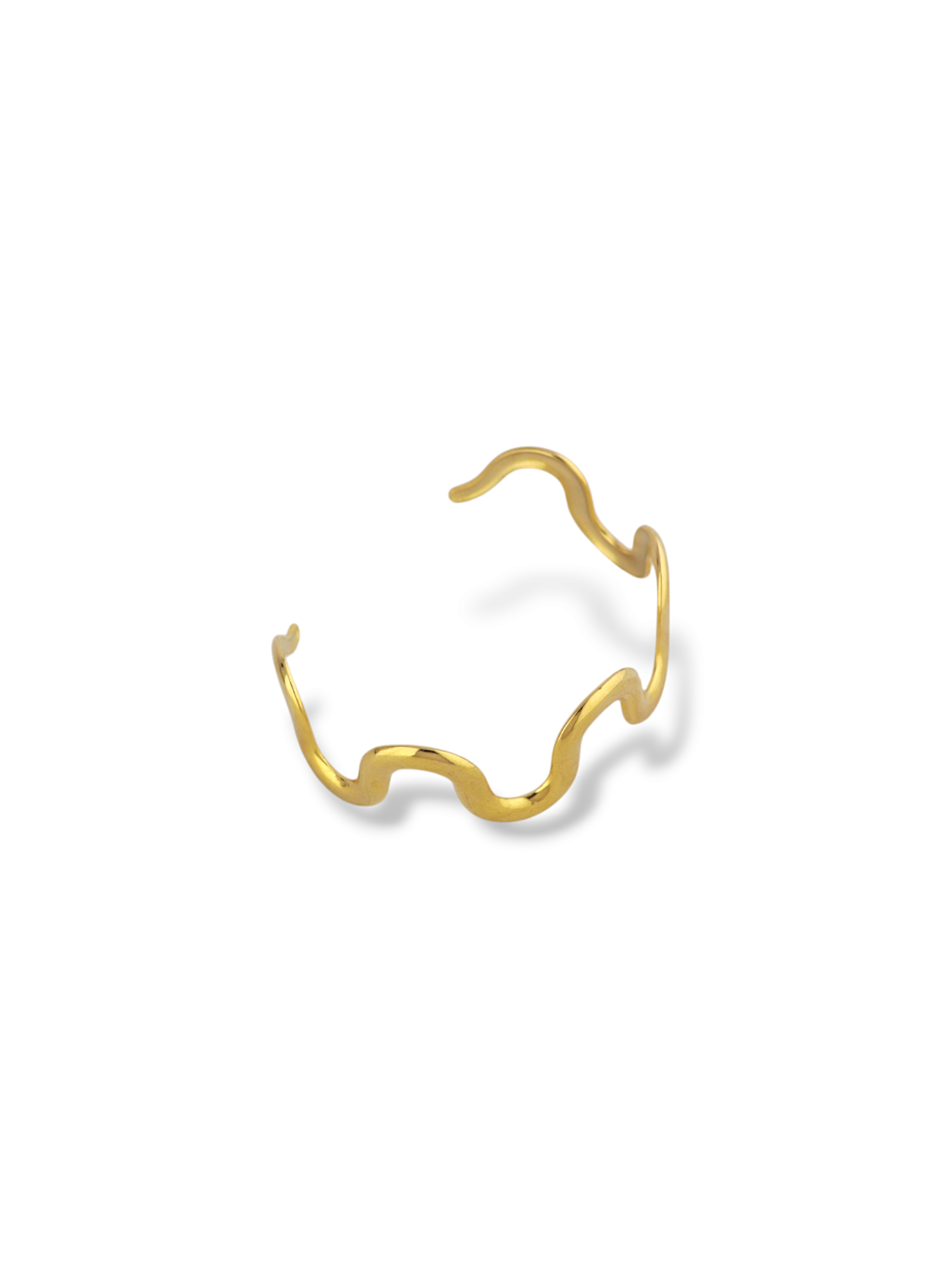 Wavy Cuff Bangle