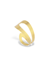 Unique Twin Double Band Adjustable Bangle