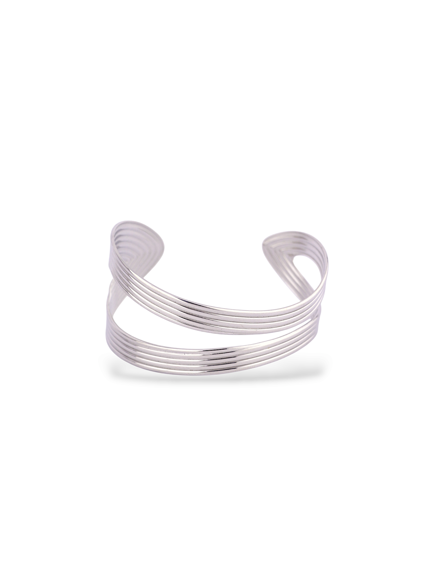 Unique Twin Double Band Adjustable Bangle