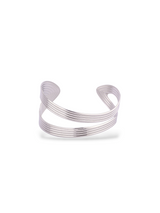Unique Twin Double Band Adjustable Bangle
