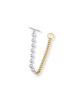 Opulent Gold Bead Bracelet with Classic Chain