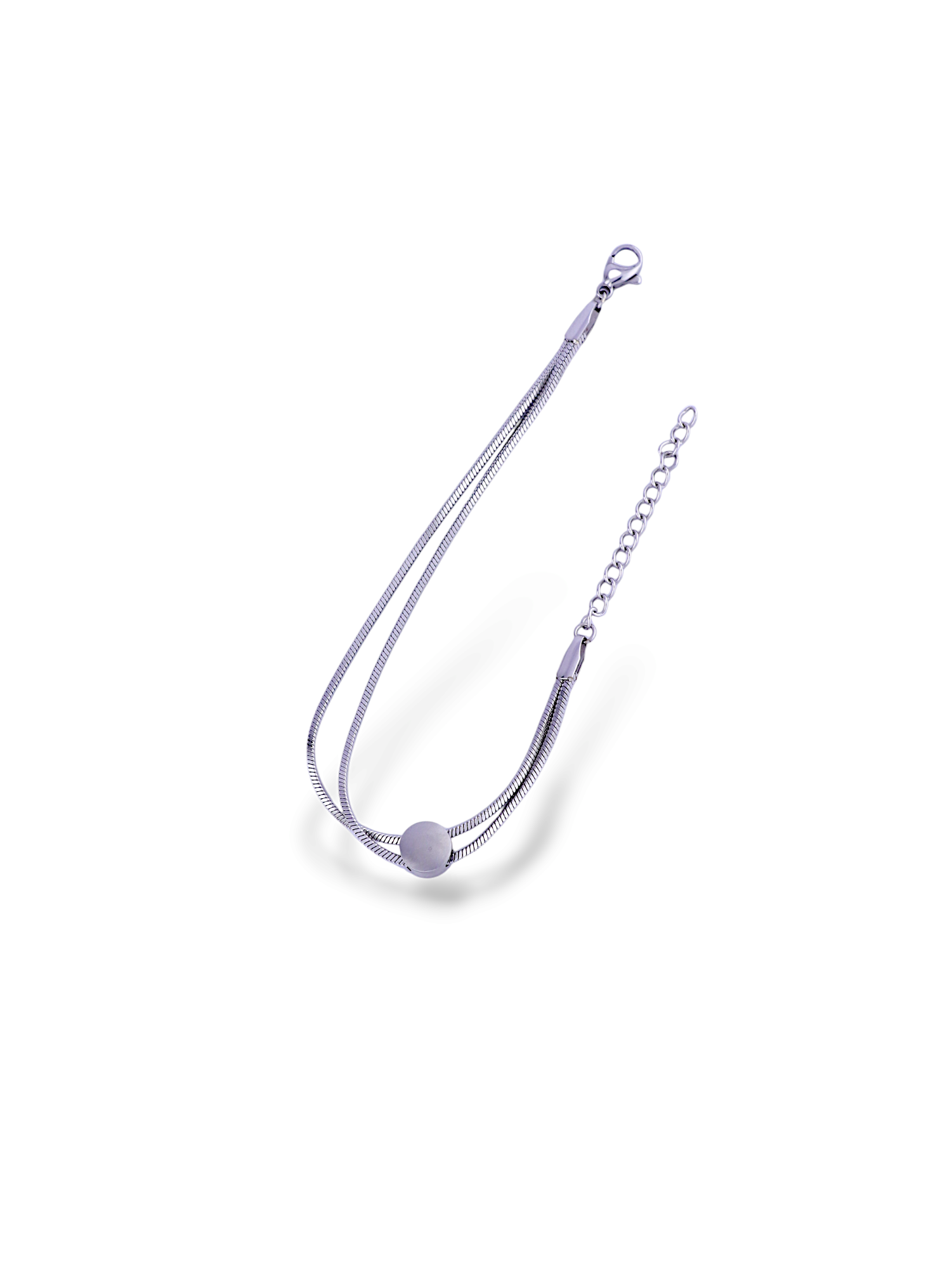 Elegant Silver Dewdrop Cluster Bracelet for Daily Wear