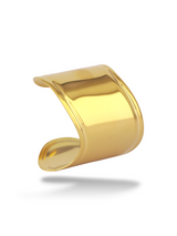 Elegant Quadruple Golden Cuff Bangle