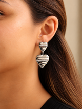 Halo Hearts Studs