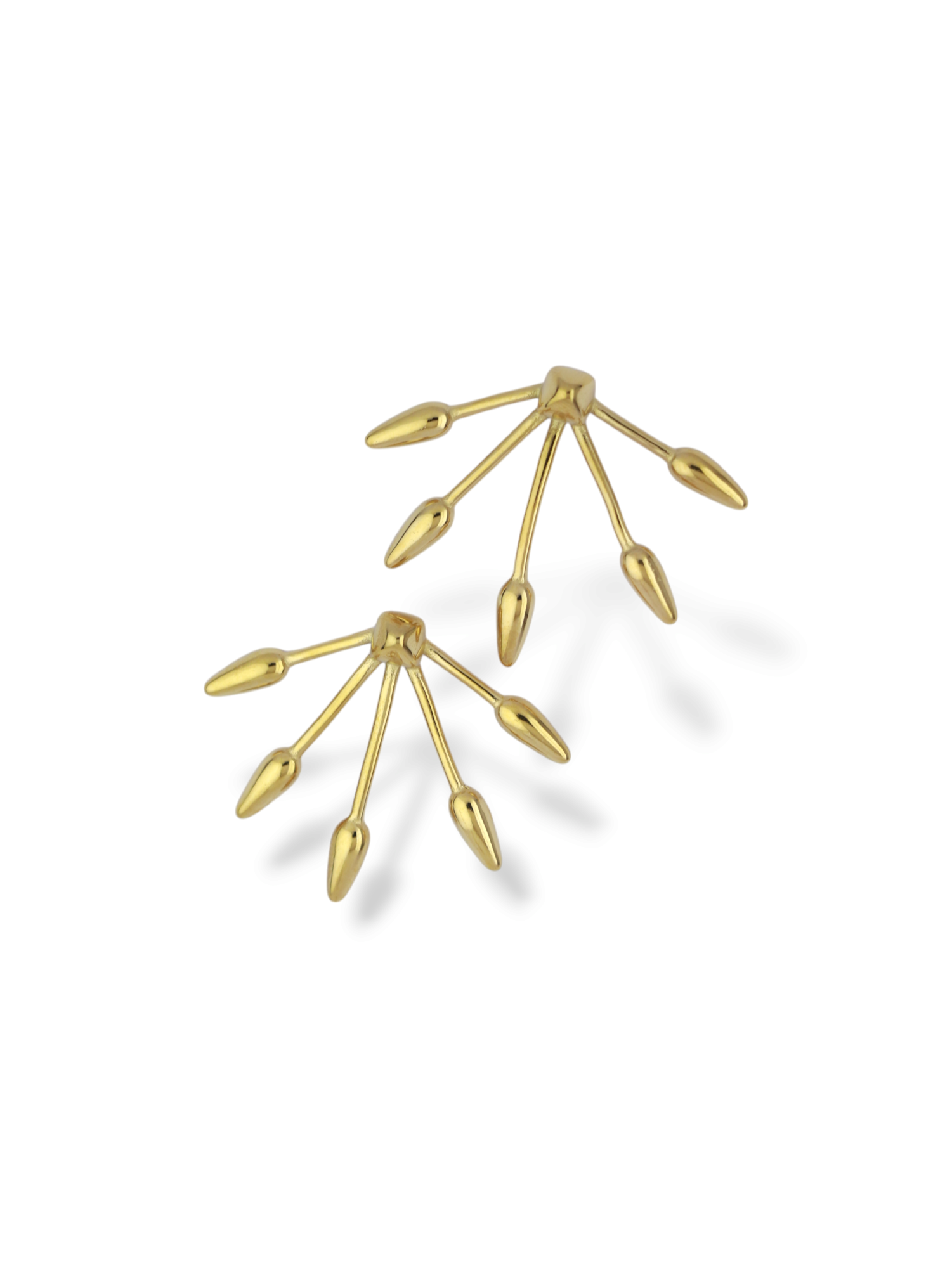Modern Twin Drop Earrings for a Stylish Look