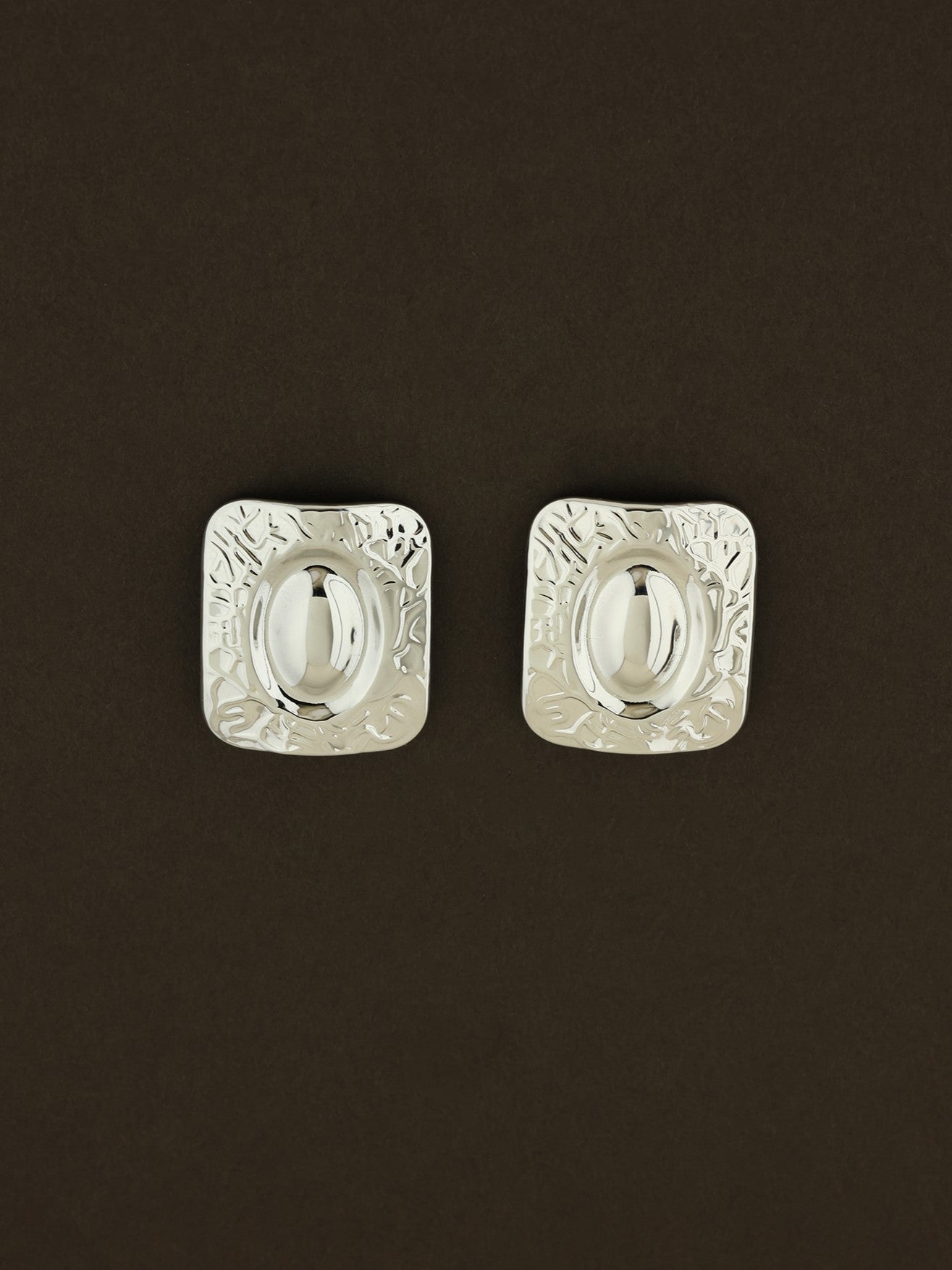 Vintage Square Stud Earrings