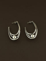 Meridian Sphere Hoops