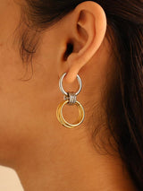 Interlinked Hoop Earrings