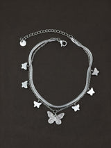 Butterfly Charm Anklet