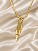 Zenith Prism Fringe Necklace