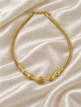 Undulating Ribbed Choker