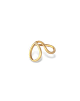 Gold Nova Ring | Modern Double Layer Band