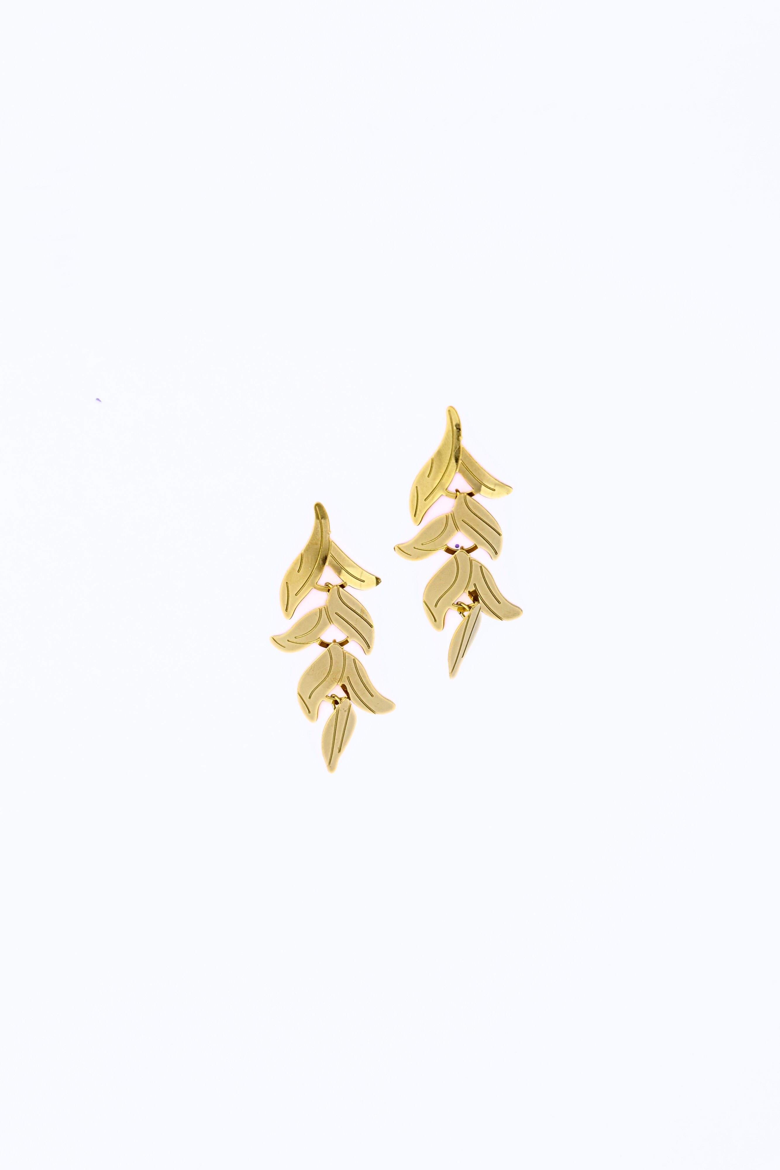 Leaf Cluster Jewelry Set