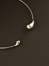 Teardrop Open Collar Necklace