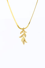 Leaf Cluster Jewelry Set