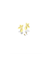 TRIPLE LEAF EARRING