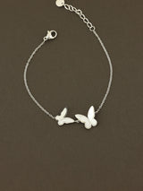 Silver Butterfly Bracelet