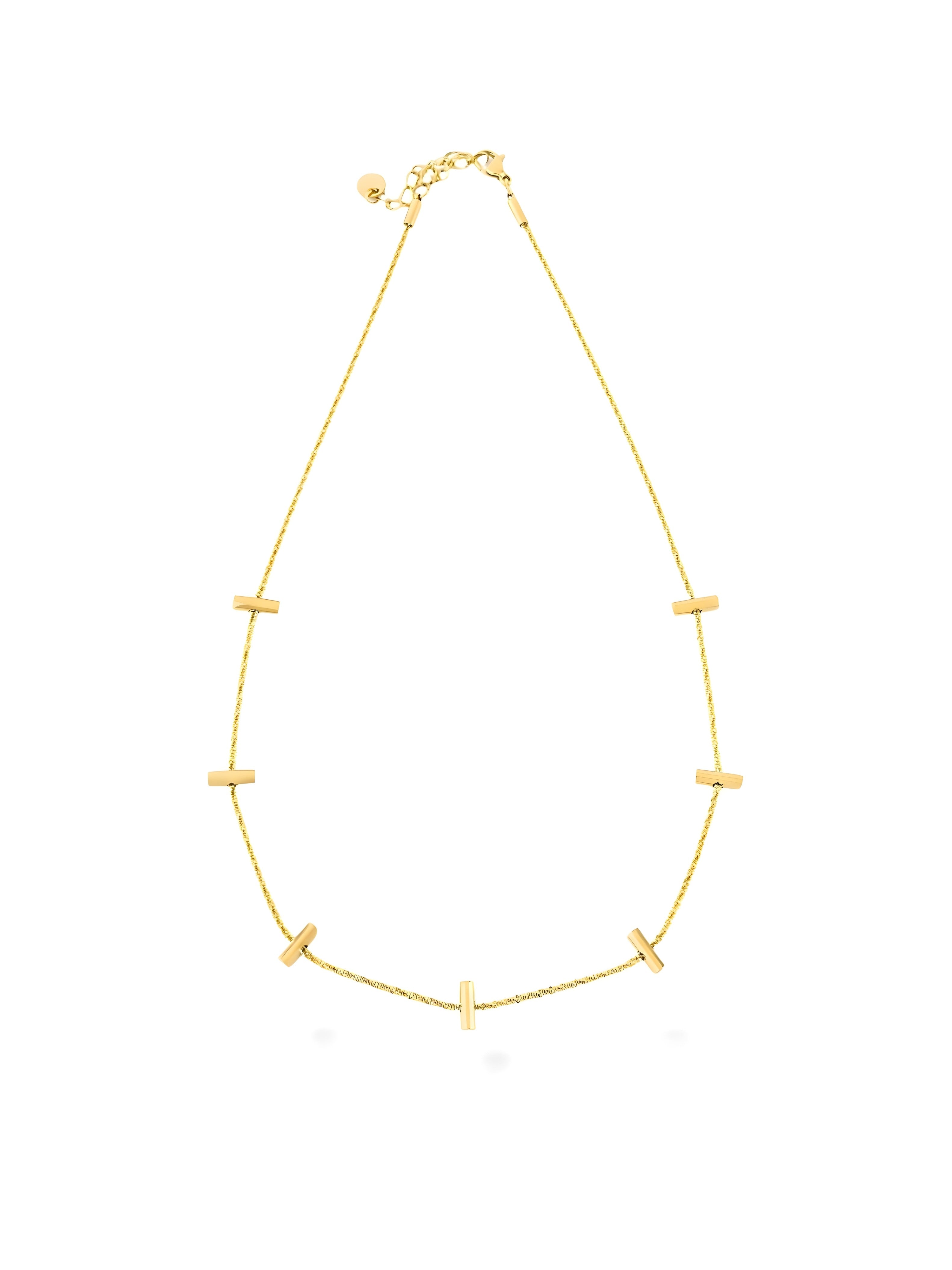 Skylite Gold Plated Elegant Layer Necklace for Women