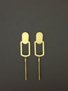 Geo Dangle Earrings