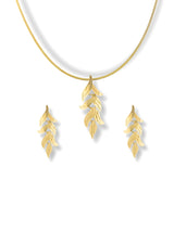 Leaf Cluster Jewelry Set