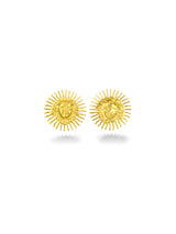 Sun Face Earring