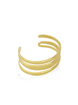 Triple Line Open Bangle