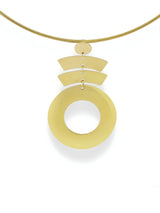 Geometric Circle Bar Jewelry Set